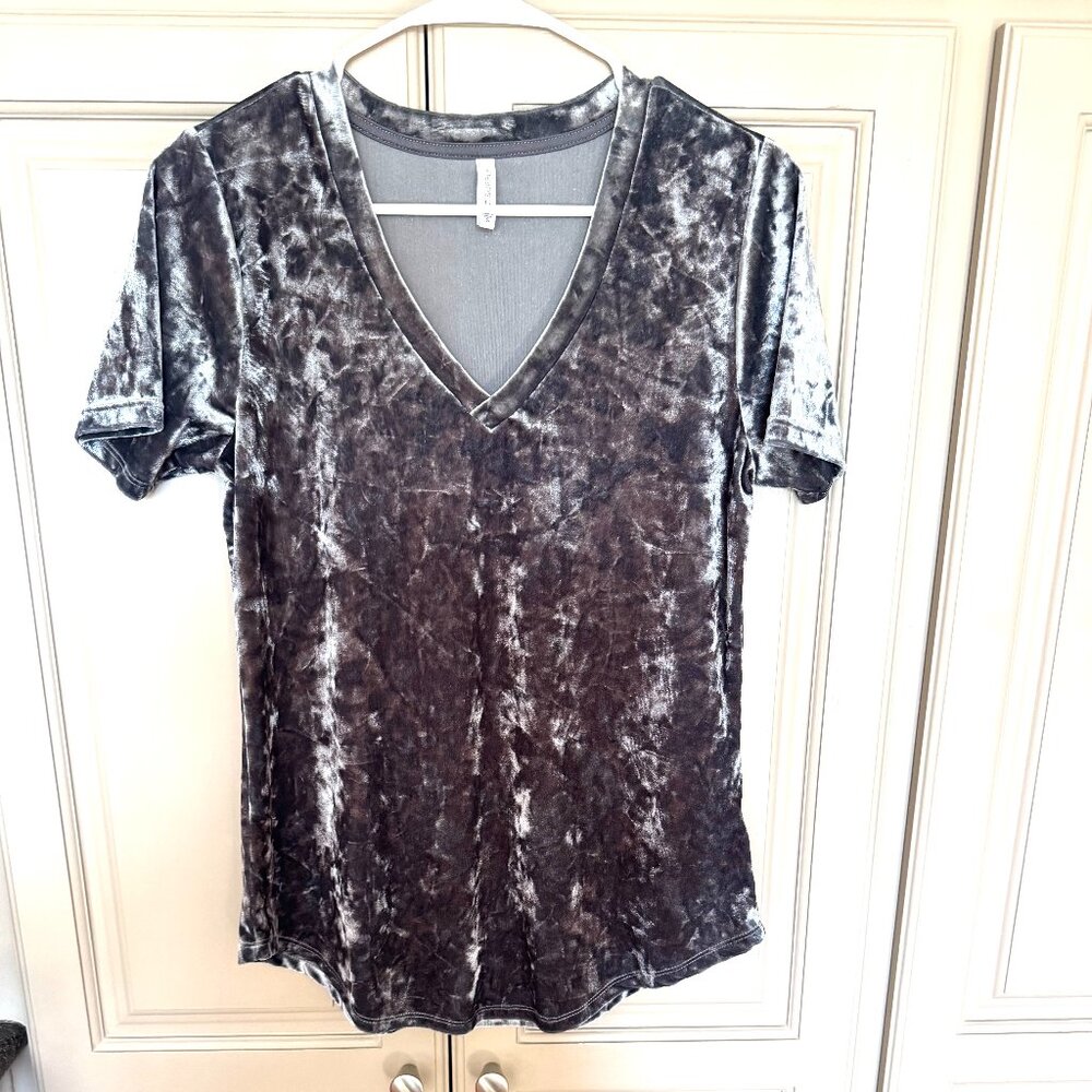Z Supply Crushed Velvet V Neck